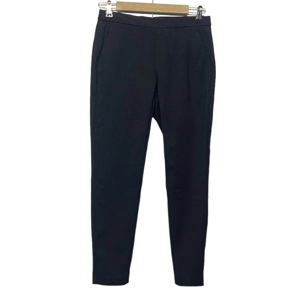 Liverpool Black Square Textured Skinny Dress Pants Size‎ 2